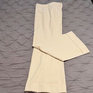 LOFT Neutral Stretch Wide-Leg Pants